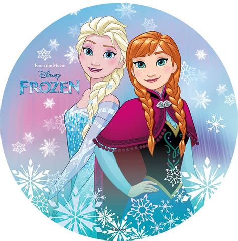 See more of elsa & anna on facebook. Disco en papel de oblea FROZEN - Elsa y Anna espalda con ...