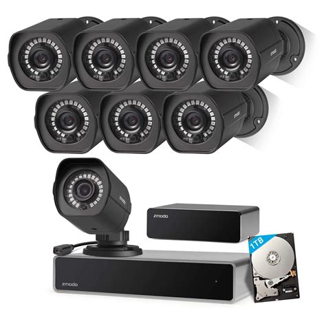 Zmodo Full Hd 1080p Simplified Poe Security Camera System Wrepeater 8