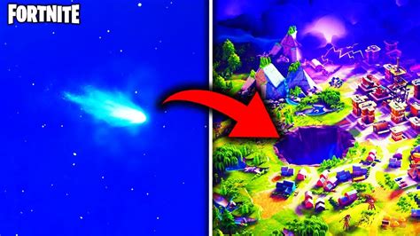 Tilted Towers Destroyed By A Meteor In Fortnite Battle Royale What