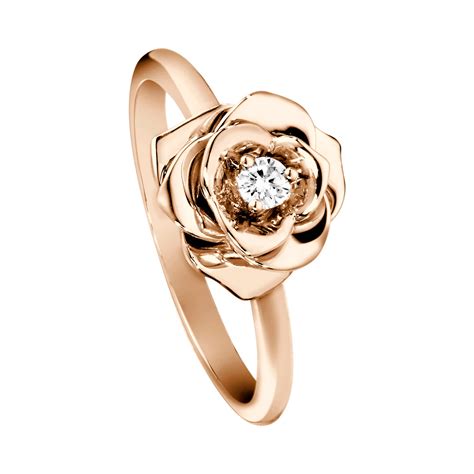 Rose Gold Diamond Ring G34ur400 Piaget Luxury Jewelry Online