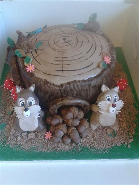 This Is My Favourite Cake The Chip And Dale Cake I Made For My