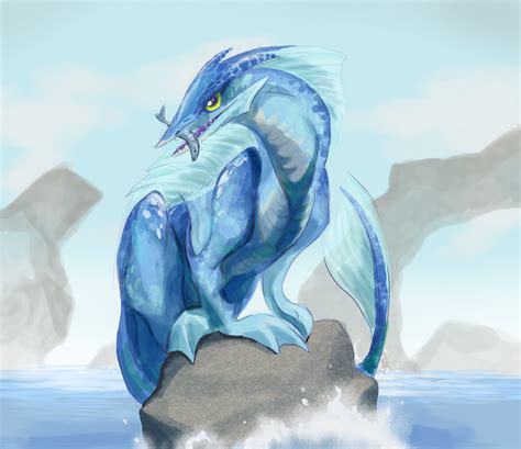 Water Dragon By Bedupolker On Deviantart