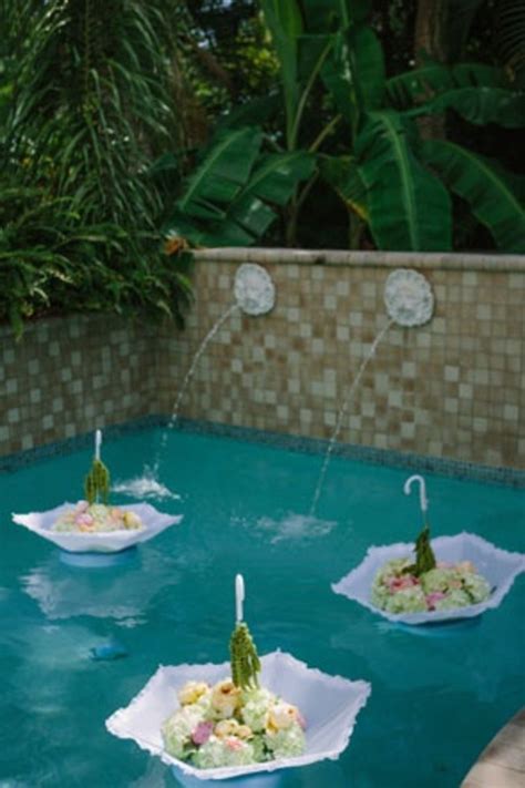 ⟨ amazon's choicefor floating flowers for pools. How to Use Umbrellas and Parasols on Your Wedding | HubPages