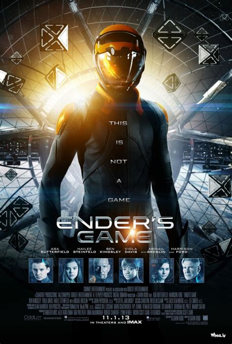 Hollywood Movie Ender's Game Movie Poster