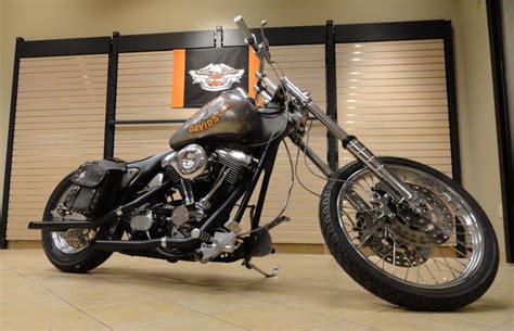 Mickey Rourkes Black Death 3 Bike Featured In The Movie Harley