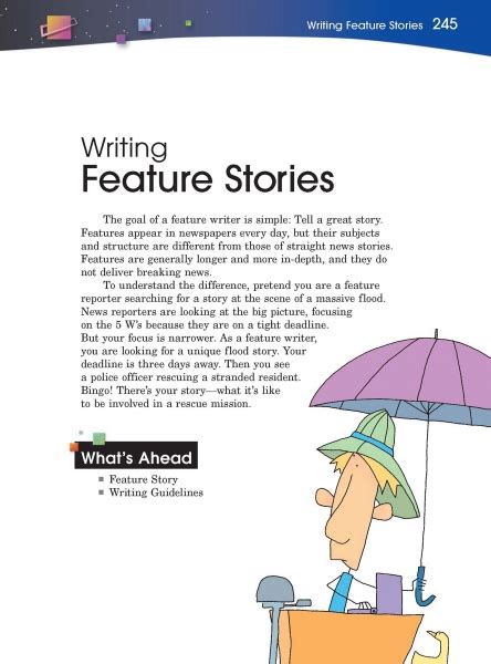 How To Write Feature Story Pdf