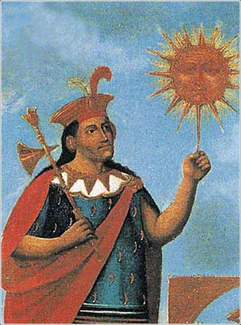 Inti El Dios Del Sol De Los Incas Hijo De Viracocha Y Antepasado De