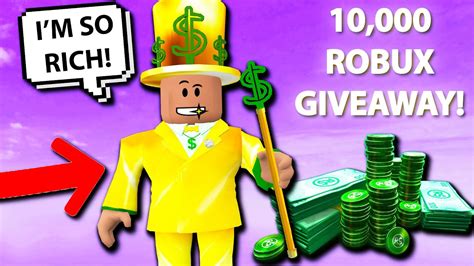 10000 Robux Giveaway Contest Watch To Find Out How To Win Robux