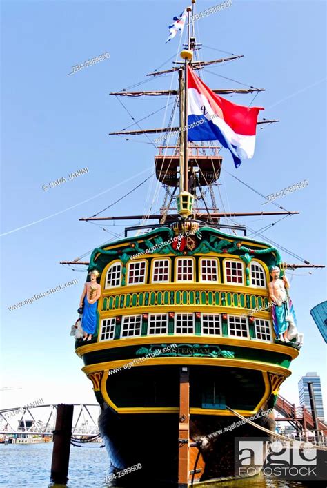 Maritime Museum And Dutch East India Company Voc Ship Replica Of The