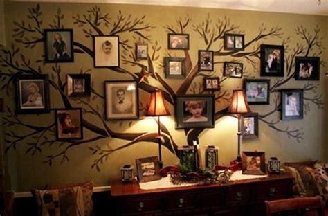 Ideas Para Decorar Pared Con árbol Genealógico