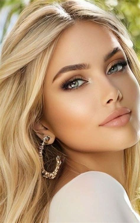 Pin By Amela Poly On Model Face Blonde Beauty Most Beautiful Eyes