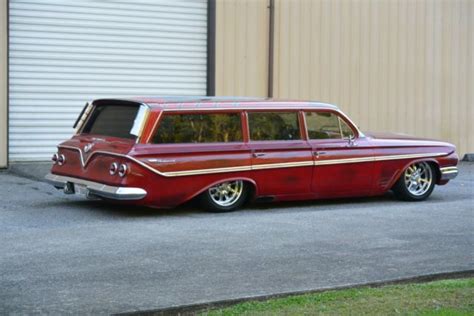 1961 Chevy Parkwook Station Wagon Hot Rod Rat Rod Street Rod Classic