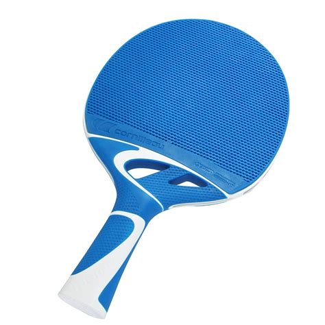 Cornilleau Tacteo 30 Outdoor Ping Pong Paddle Blue Table Tennis Racket