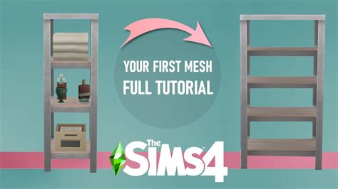 How To Make Mesh In The Sims 4 Full Easy And Simple Cc Tutorial For
