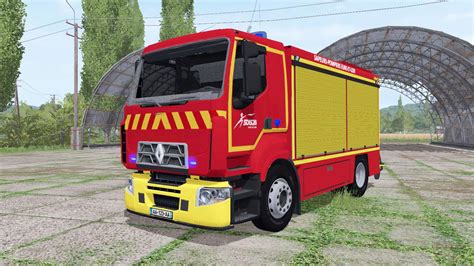 Renault D Sapeurs Pompiers Pour Farming Simulator 2017