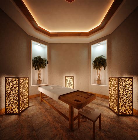 massage room umutcan aydin cgarchitect architectural