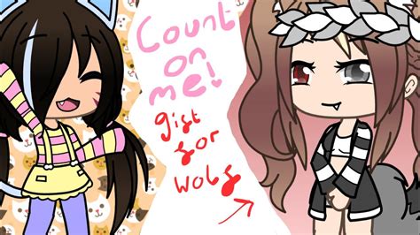 T For Wolf Count On Me By Bruno Mars Gacha Life Music Video