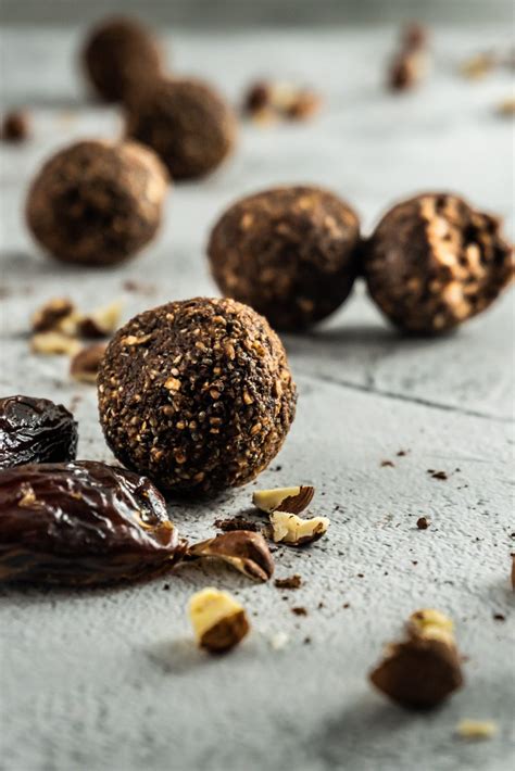Chocolate Hazelnut Energy Balls Life Lemons