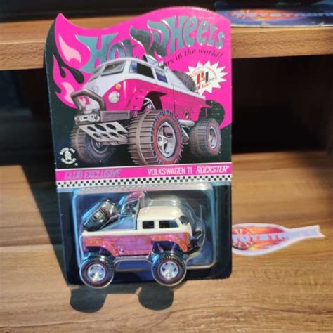 Promo T1 Pink Rockster Volkswagen Vw Rlc Red Line Club Hot Wheels Hotwheels Diskon 23 Di Seller