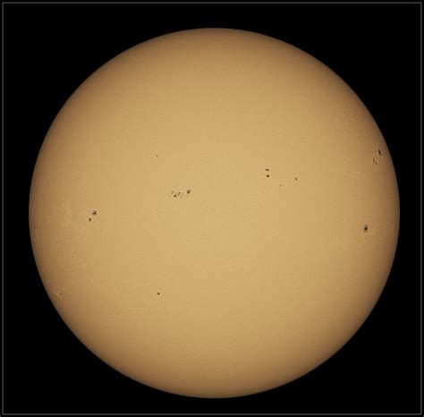Sunspots With Different Cameras Deep Sky Watch