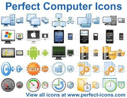 Organize your computer desktop with this simple step by step desktop icon tutorial showing how to change your desktop icons. Perfect Computer Icons v2011.7 Shareware Download - All applications, even the most specialized ...