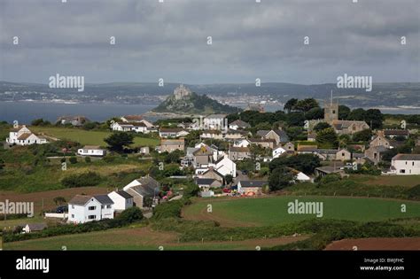 The Town Of Perranuthnoe Cornwall South West England Uk In The