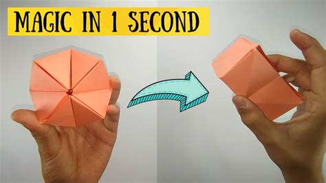 How To Make A Paper Magic Box Origami Flexahedron Easy Paper Magic