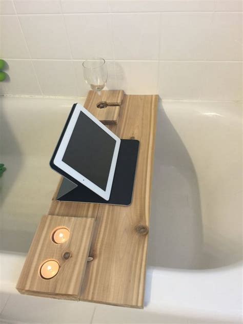 If you love taking baths it s a must and making one won t take much time while turning your bathroom into a spa. DIY Bathtub Caddy | Your Projects@OBN