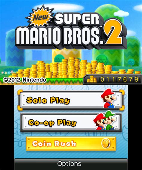 New Super Mario Bros 2 Game Ui Database