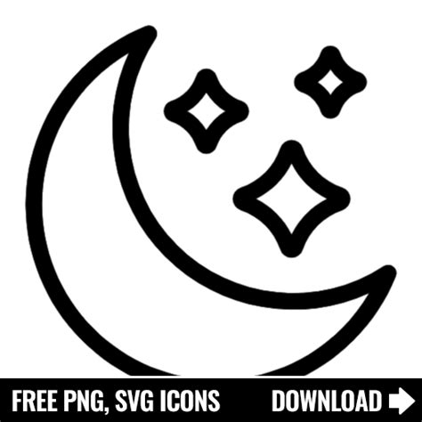 Free Moon Svg Png Icon Symbol Download Image