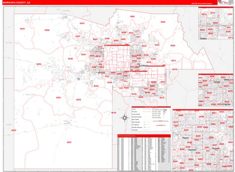 Maricopa County Zip Code Map Area Rate Map Zip Code Map Metro Map