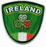 Embroidered Shamrock Stickers Pictures