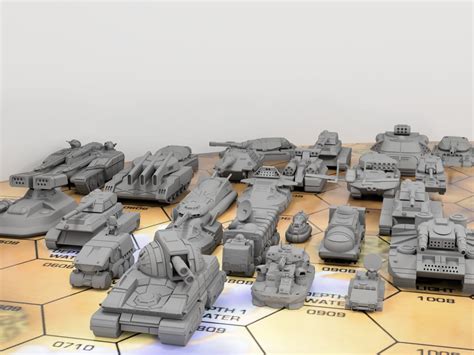 Battletech Miniatures Build Your Vehiclestanksconventional Lance