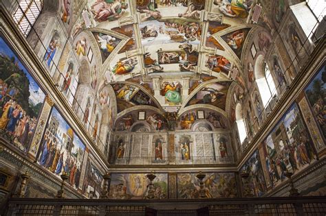 Michelangelo's sistine chapel ceiling is one of the most influential artworks of all time and a foundational work of renaissance art. Michelangelo's masterpiece is exhibited for the first time