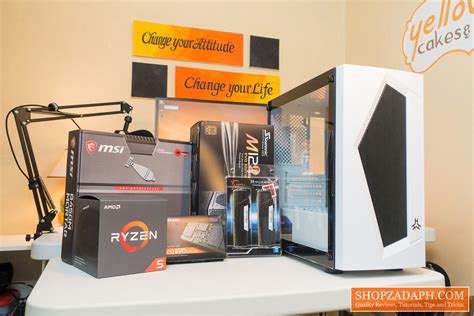 Ryzen 5 2600x Build With Nvidia 9500gt Shopzadaph Pc Build 2018