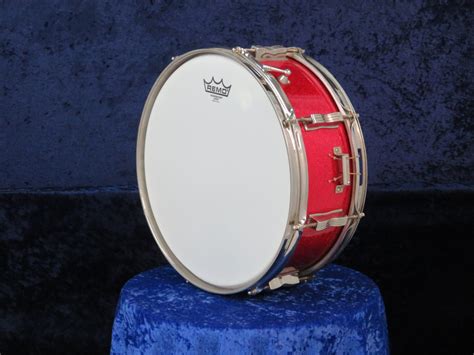 Ludwig Jazz Festival 5 X 14 Sparkling Red Pearl Wood Snare Drum 1965