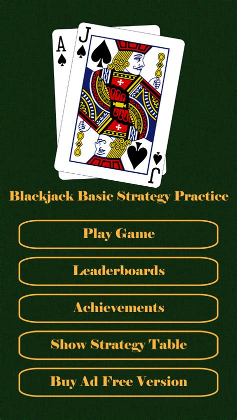 App Shopper Blackjack Basic Strategy Practice Games