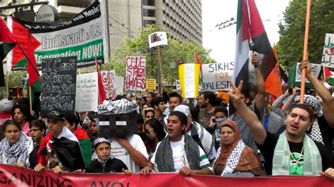 Pnn Tvlong Live Palestine Thousands March In Sf Youtube