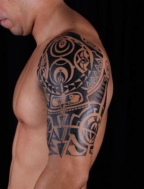 Tribal Tattoo Designs For Men On Shoulder