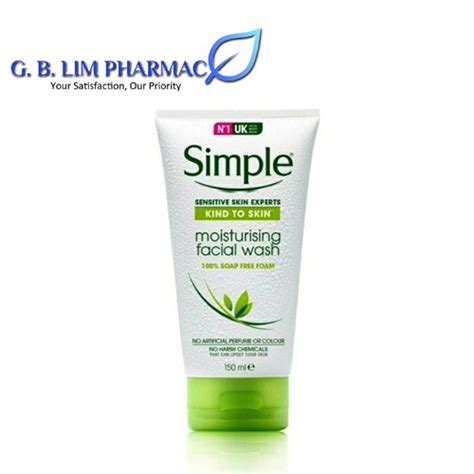 Simple Moisturising Facial Wash 150ml Exp 042022 Shopee Malaysia