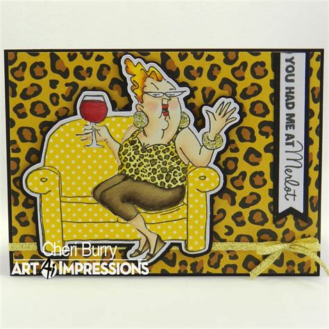 Art Impressions Stamp Celeste By Cherib Designs Art Impressions Art