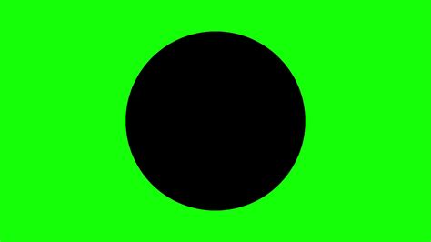 Black Circle Green Background Scale Up Youtube