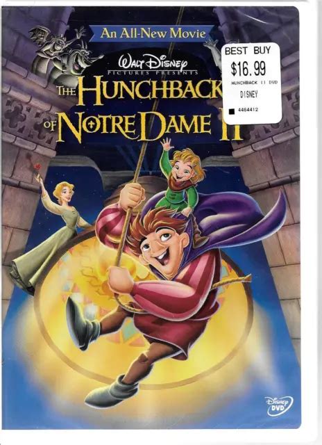 Walt Disney Pictures The Hunchback Of Notre Dame Ii Dvd 2002 New £4