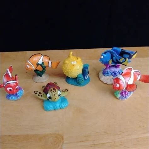 LOT OF Pixar Disney Finding Nemo PVC Figures Toy Cake Topper PicClick