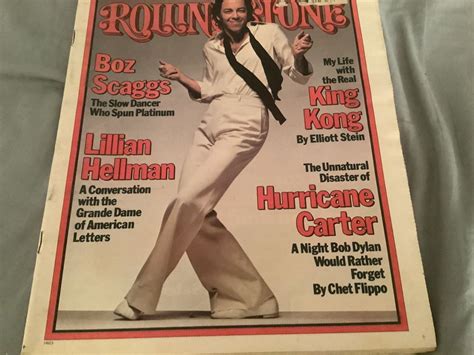 Boz Scaggs Rolling Stone Magazine Feb 24 1977 Issue No233 Rock