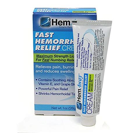 hemaway fast hemorrhoid relief cream real review after use of 30 days best hemorrhoid creams