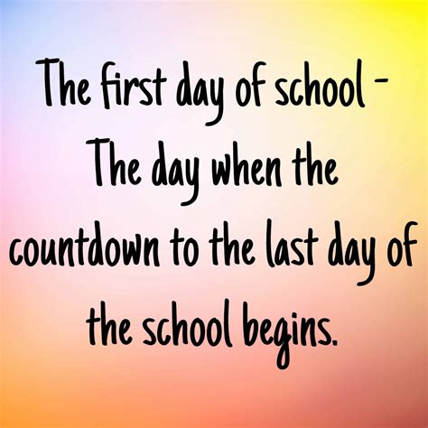 First Day Of School Quotes Text And Image Quotes Quotereel