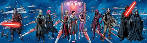 Marvel Star Wars Hidden Empire Variant Covers Revealed