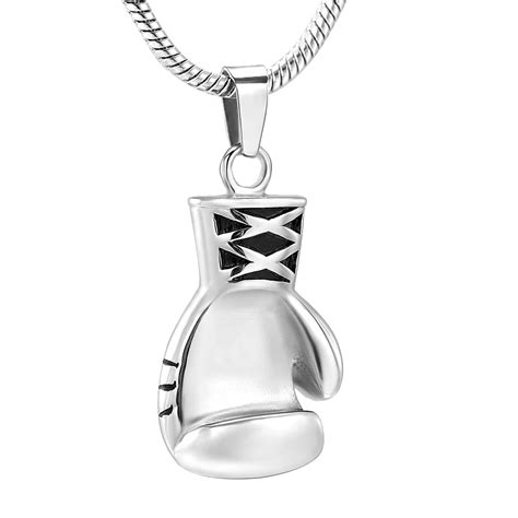 Boxing Glove Fashion Necklace Stainless Steel Pendant Jewelry Boys