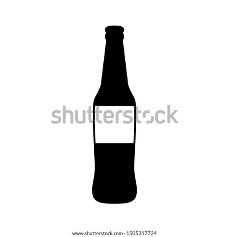 Beer Bottle Icon Silhouette Beer Bottle Stock Vector Royalty Free 1505317724 Shutterstock